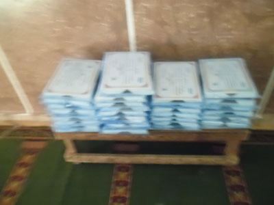 حفلة التحفيظ بنات